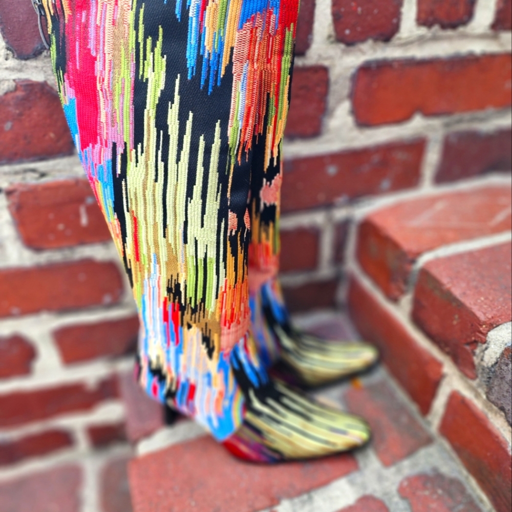 Zeyzani Knee-high boots, 36, Multicolored